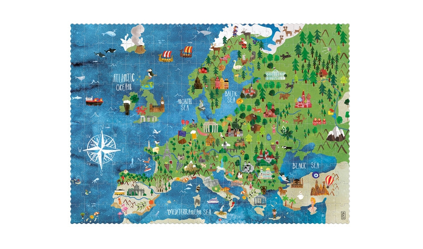 Puzzle "Discover the world" - Versandkostenfrei ab 70 Euro - Michel & Ida