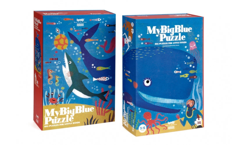Puzzle "My Big Blue" - Versandkostenfrei ab 70 Euro - Michel & Ida