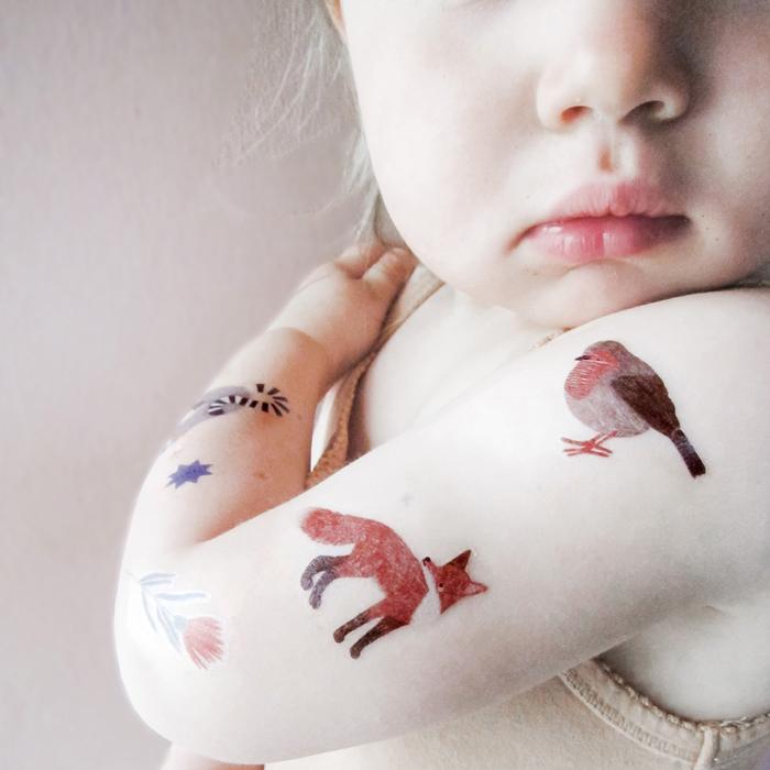 Bio Kinder-Tattoo Little Piep - Versandkostenfrei ab 70 Euro - Michel & Ida